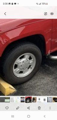 Low tires while sitting on their lot prior to purchase Yet supposedly went through inspection