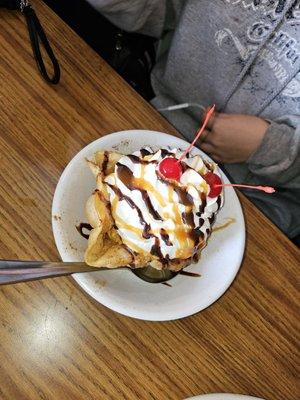 Fried ice cream