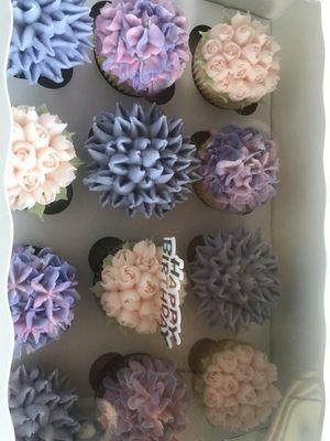 Kim's gorgeous floral cupcakes are even better to eat than they are to look at.