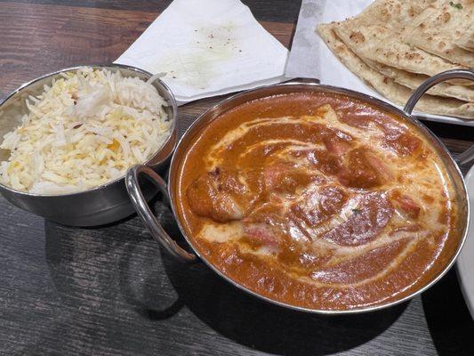 BUTTER CHICKEN CURRY