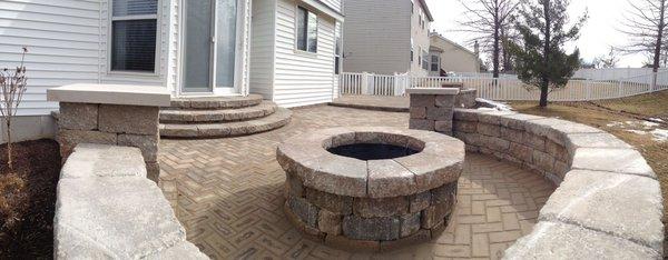 Paver patio