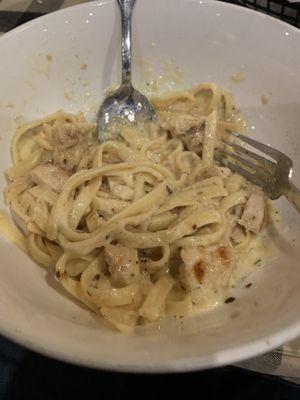 Alfredo with chicken