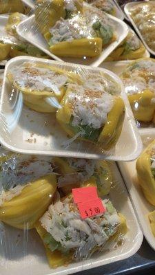 Jackfruit filled with coconut $5