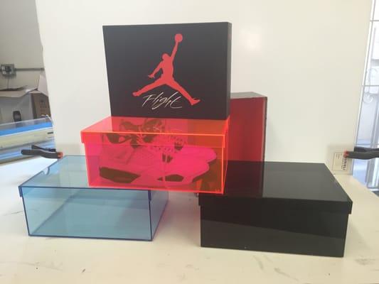 Shoe boxes