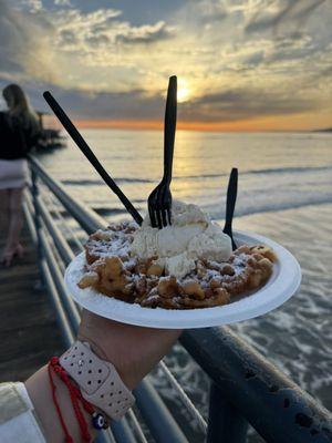 Needed a snack while I waited for the sunset