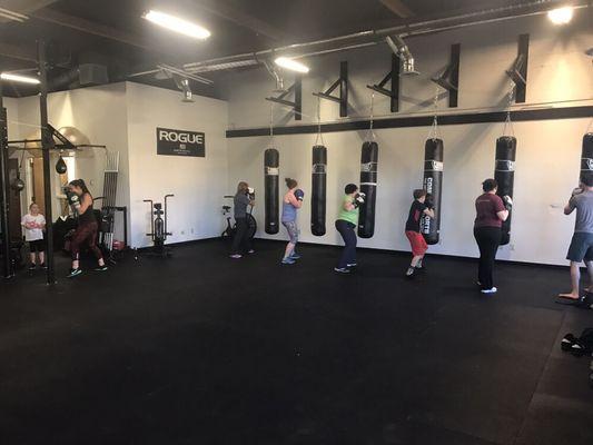 Fitness Boxing class