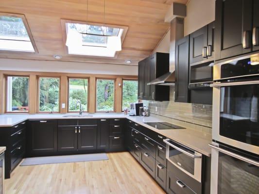 Full kitchen remodel in Gig Harbor, Wa using IKEA cabinets