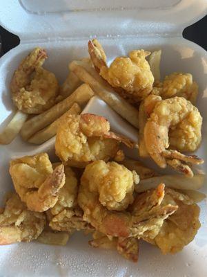 Shrimp and fries