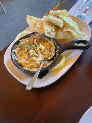 Creamy Crab Parmesan Dip