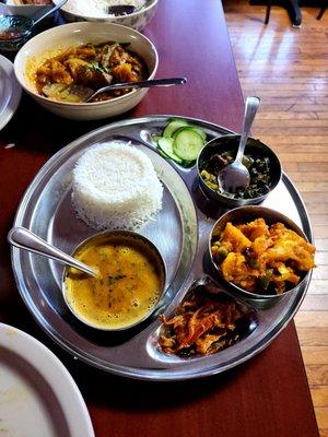 Nepal Thali Vegetarian