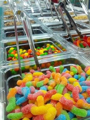 Great selection of toppings