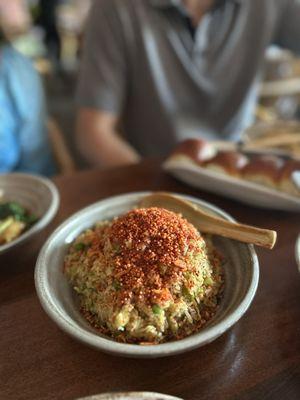 Singaporean Chili Crab Fried Rice