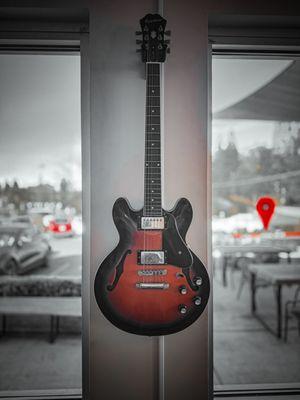 Very cool Epiphone guitar