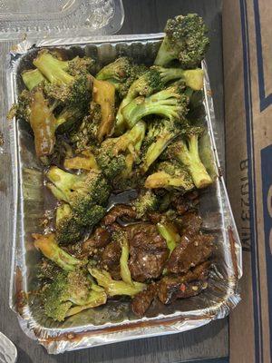 Broccoli and beef