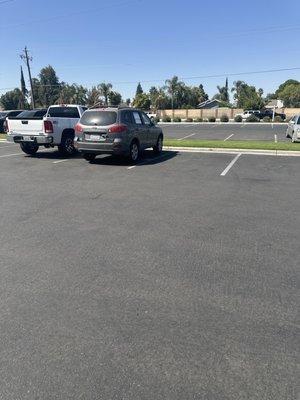 Grey Small SUV for Smog Test