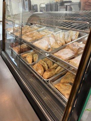 If you come early enough at lunch they have an assortment of empanadas and pastries