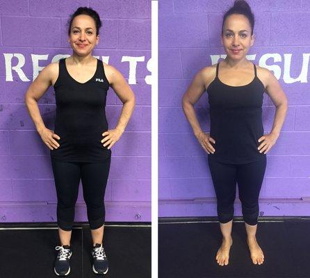 45 Day Shred Participant, Anita!