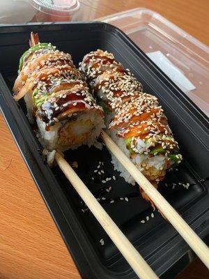 8 Pieces Double Dragon Roll