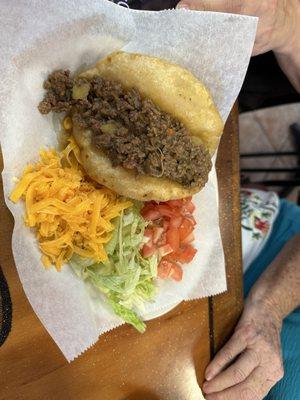 Beef Puffy Taco a la Carte