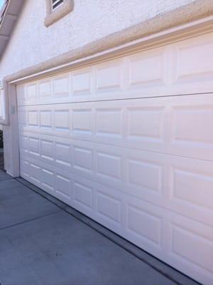 Garage door painting