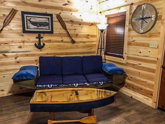 Brennan's Boat Dock Boat Couch