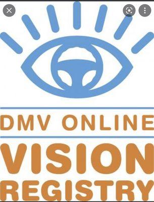 Authorized DMV vision test location