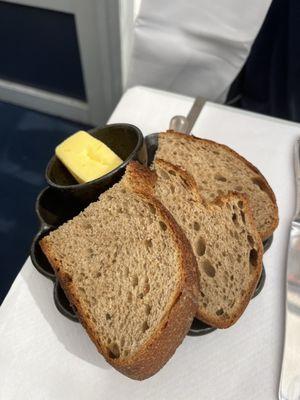 Rye bread and butter