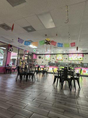 Dining Area and Dessert Bar