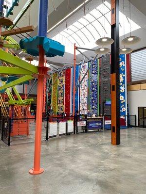 Challenge Course and Climbing Wall