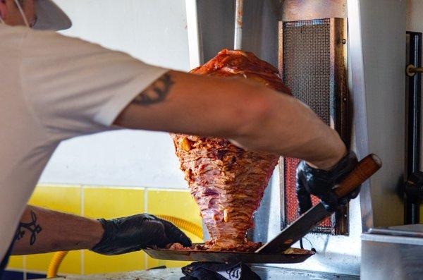 Al pastor all day long.