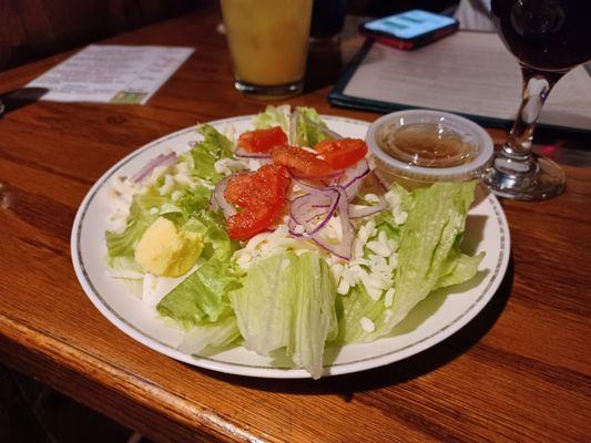 Side salad. 2.95