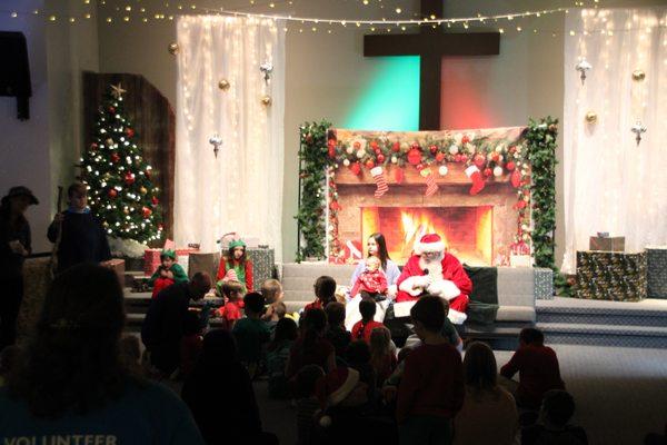 Santa Meets Jesus Event