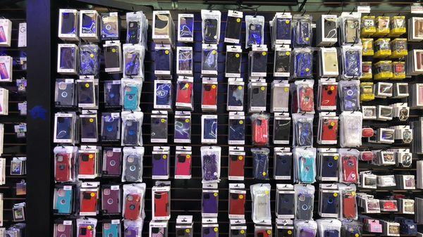 Phone cases section