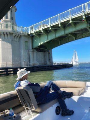 Boating in St Augustine.