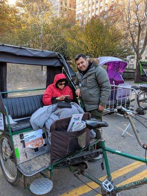 Nihat "Night" - the best Central Park tourguide!