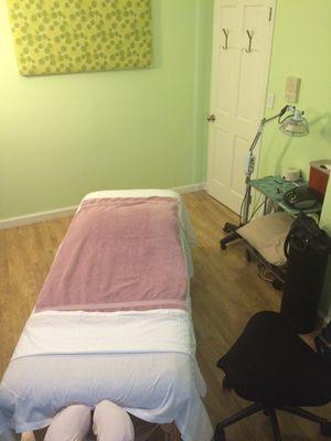 Comfortable and private treatment rooms