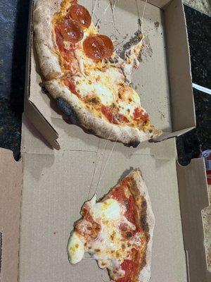 1/2 cheese 1/2 #4. Pepperoni Pizza