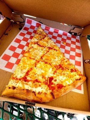 Buffalo chicken mega slice