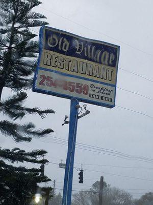 When you see this sign and you think, "I think I should eat there," don't and keep moving onward.