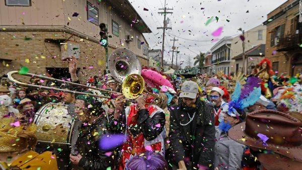 Need a 2nd line brass band parade? We got em!