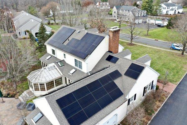 20kW Pitch Roof Basking Ridge NJ