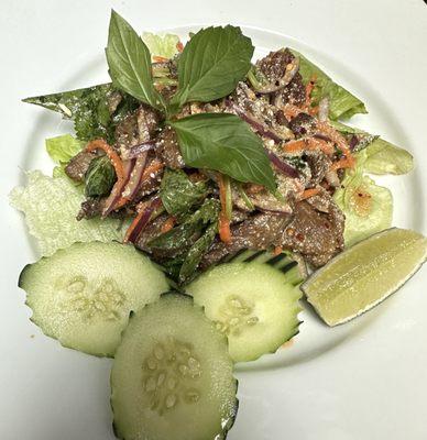 Nam Tok (Beef Salad)