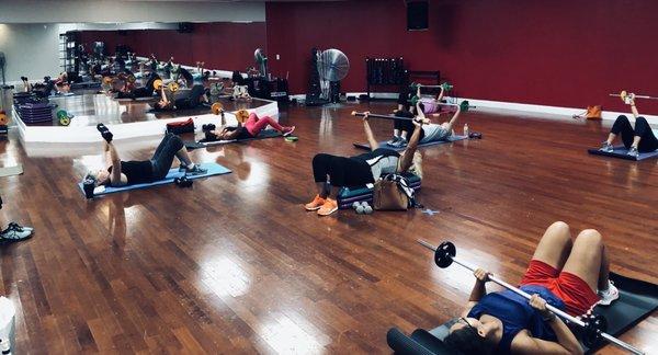 Another great class at Preimier Fitness 24/7!