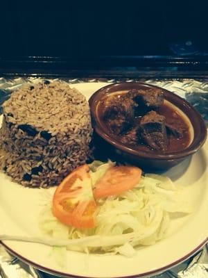 Delicious beef stew lunch platter. $6.99 - good deal!