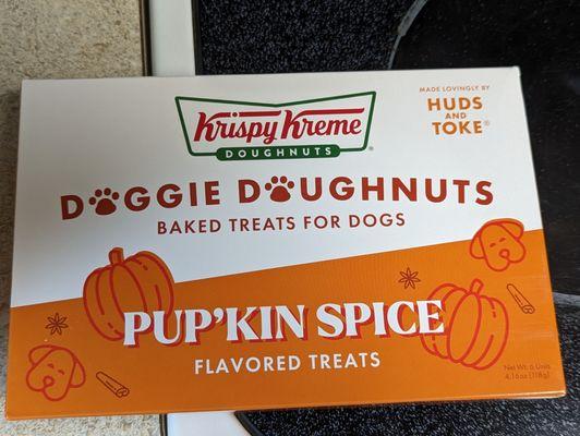 Special Dog Doughnuts, while supplies last, $14.99 prior to tax