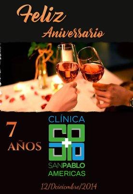 30% de descuento en todos nuestros servicios por aniversario número 7 solo este mes de Noviembre