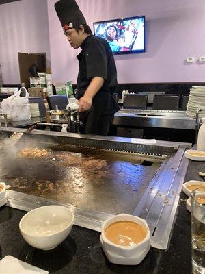 Chicken and Steak Hibachi Combo