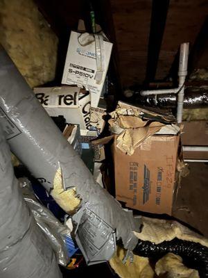 Attic2 before