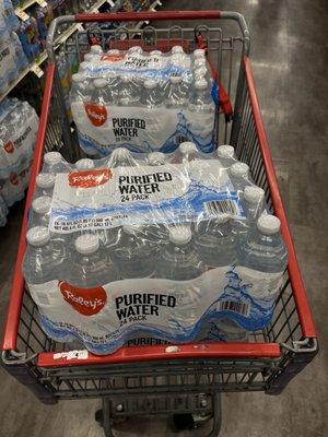 Stocking up on Water; 24pack; $1.97 each with coupon!