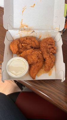 1/2lb DC-3 Boneless Wings